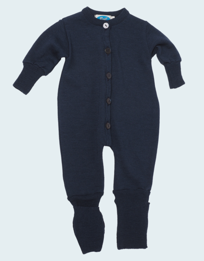 Combinaison/pyjama en laine éponge, Reiff