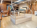Childrens "house" bed with drawer, 90x200, Holzkunst Holocher (copy)