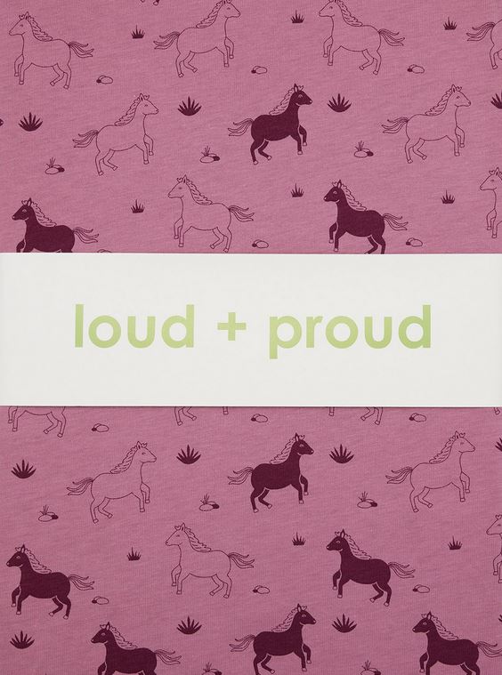 Jersey Bettwäsche-Set, Loud + Proud