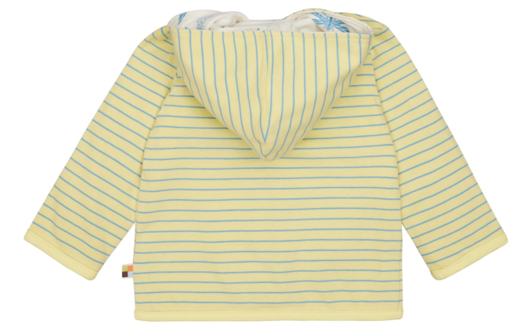 F+S/24 Veste bébé réversible à capuche, Loud + Proud