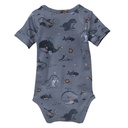 FS 24 - Baby Kurzarm Body, weiss/blau, PWO  