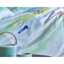 COTONEA bed linen Grünspecht