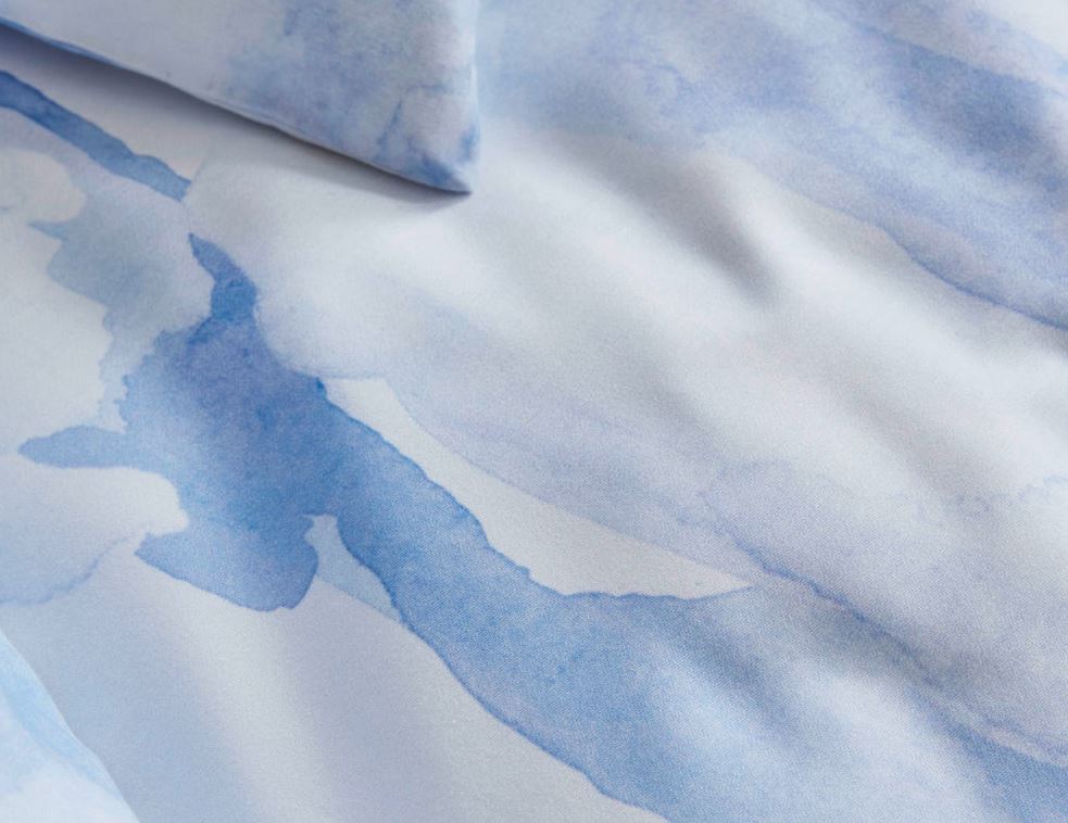 Satin bed linen "Clouds", Cotonea 