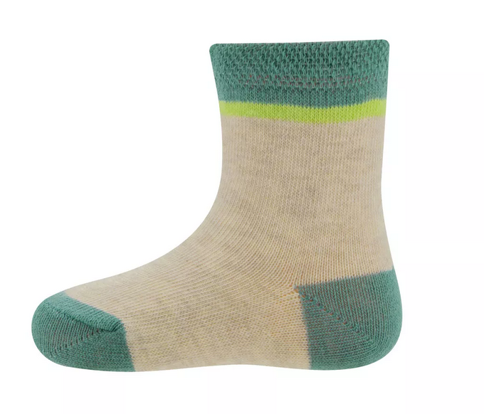 Lot de 2 chaussettes gris/ours/étoiles, Ewers