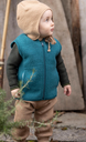 Combinaison en laine bouillie avec zip, Disana