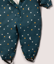 Manteau bébé d'hiver imperméable recyclé bleu marine, LGR