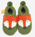 Chausson en laine Wolli Renard, Orangenkinder