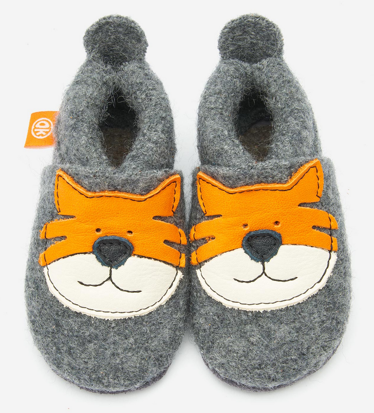 Chausson en laine Tigre, Orangenkinder