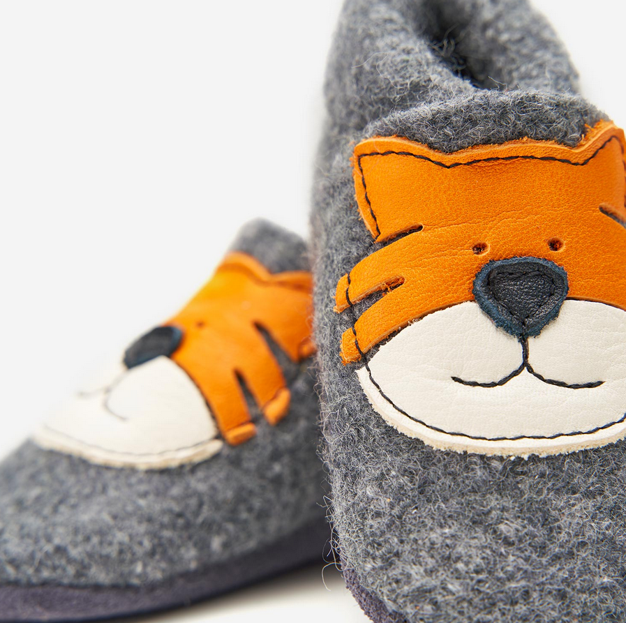 Chausson en laine Tigre, Orangenkinder