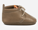 Chaussures pieds nus bébé Amigo à lacets doublées de laine , Orangenkinder