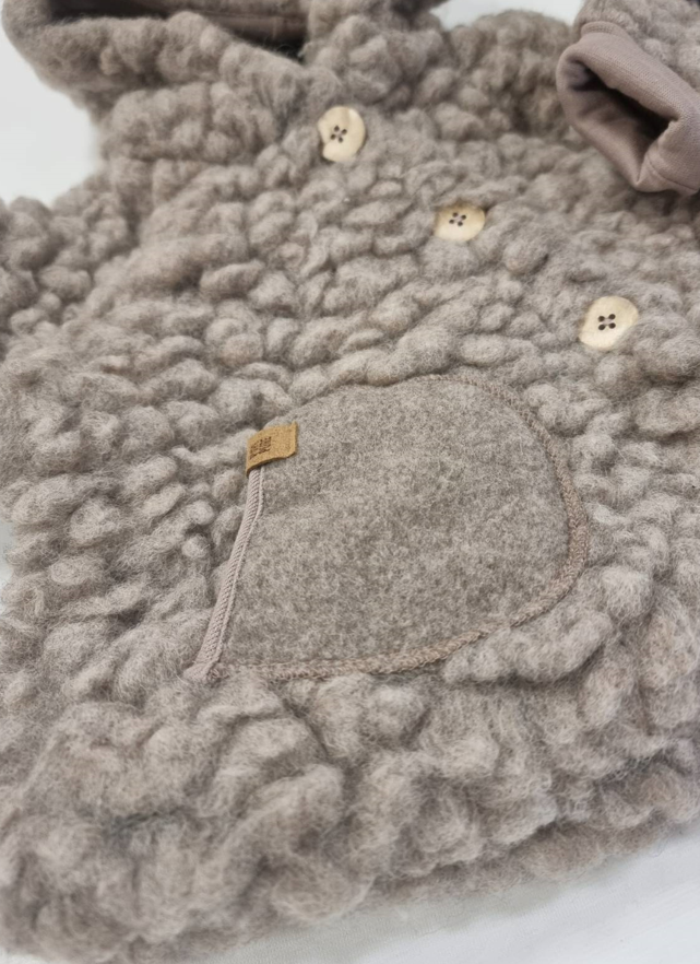 Manteau en peluche pour bébé, Pure Pure