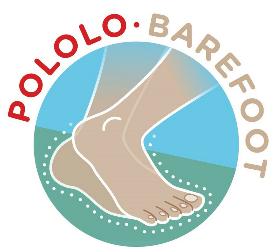 Chaussure basse à lacets pieds nus, Pololo