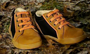 Chaussure enfants Mario avec fermeture velcro, chaussure pieds nus, Pololo