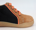 Chaussure enfants Mario avec fermeture velcro, chaussure pieds nus, Pololo