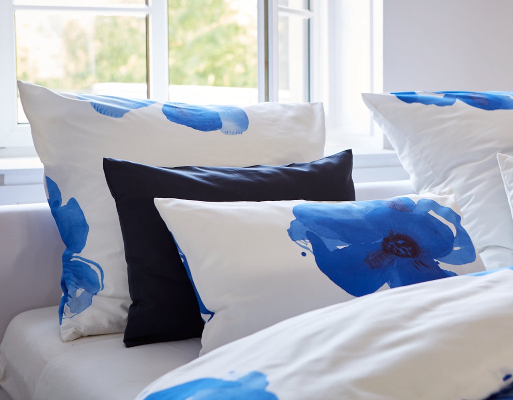 COTONEA bed linen "Blue Windflower"