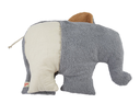 Efie XL Elefant, Spieltier und Kuschelkissen, kontrolliert biologischer Anbau (organic), Made in Germany 