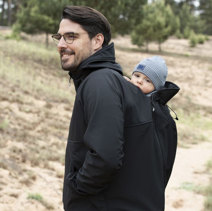 Softshell-Tragejacke für Männer "Allrounder", Mamalila (Kopie)