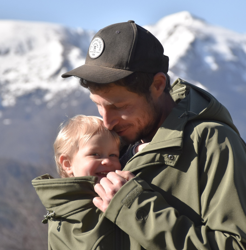 Softshell-Tragejacke für Männer "Allrounder", Mamalila (Kopie)