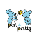 Mini Steckenpferd "Einhorn Rose",Pat & Patty