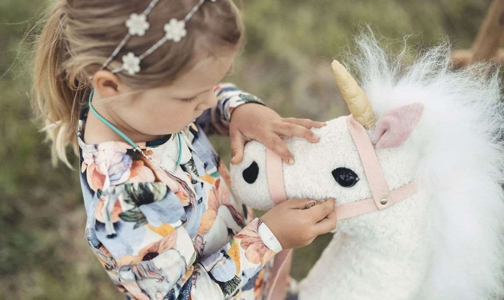 Mini Steckenpferd "Einhorn",Pat & Patty  