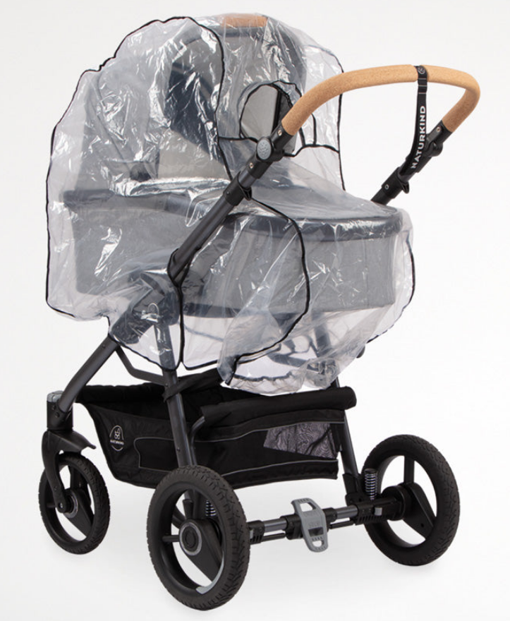 1.Part. Poussette complète "Lux Evo jade" avec tous les accessoires, Naturkind (LNKM)
