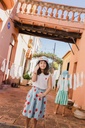 Ärmelloses Kleid mit Taschen "STRIPES & ICECREAM", LötieKids SS 25