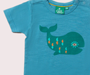 Kurzarm-T-Shirt Blauwal, LGR