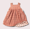 Strawberry Days Reversible Pinny Dress