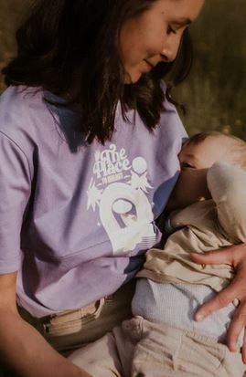 T-Shirt "The Place to Breast", You & Milk"