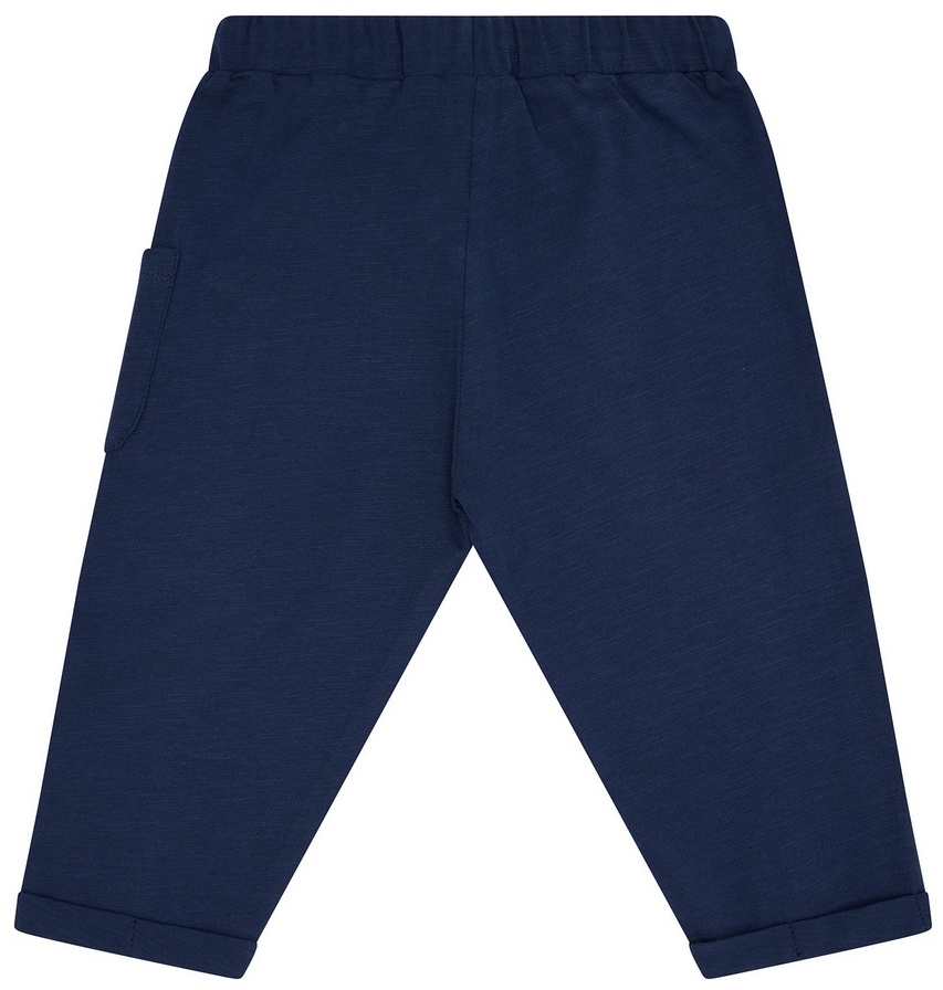 Pantalon uni avec lin, Loud+Proud