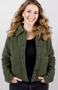 Damen-Kurzjacke wollfleece , Engel