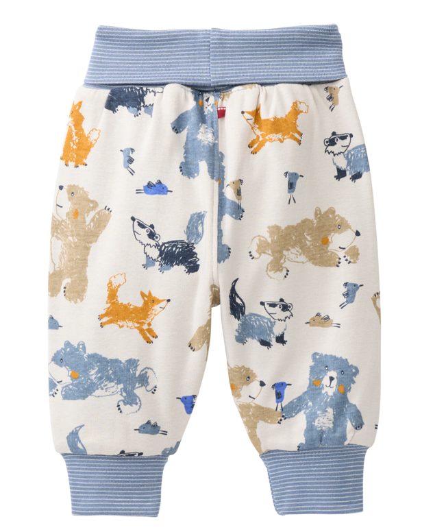 Pantalon réversible bébé "Animaux de la forêt", PWO