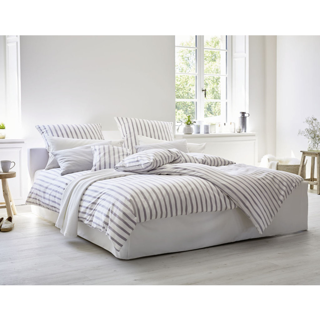 COTONEA bed linen "Aquarelle Stripes"