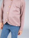 Cardigan Wolle/Seide, Engel 