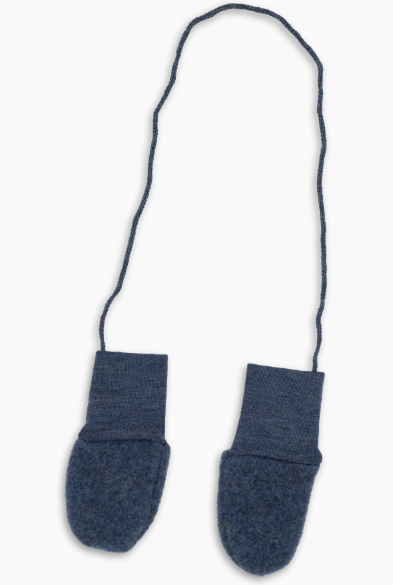 Baby Fäustel, ohne Daumen,Wollfleece, Engel