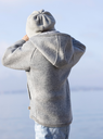 Veste en laine bouillie bébé, Disana