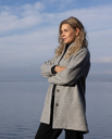 Veste femme en laine polaire, Engel