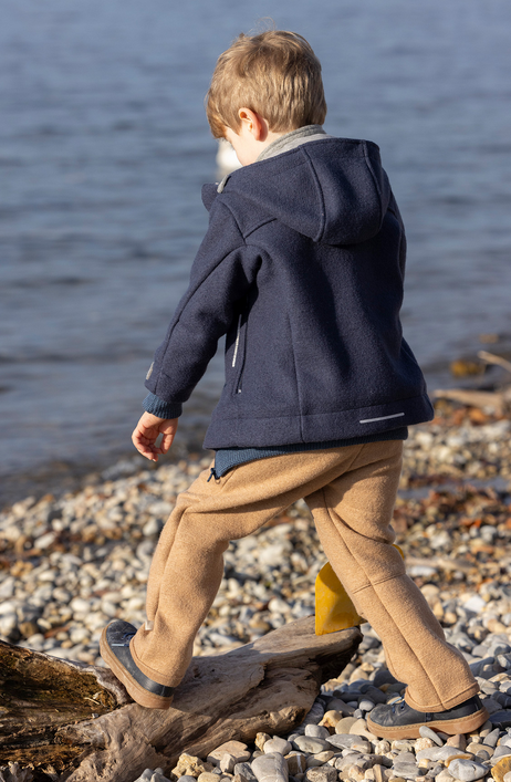 Veste en laine bouillie bébé, Disana