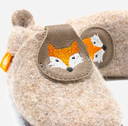 Filz-Hausschuhe Wollli Poppie Füchschen, Orangenkinder 