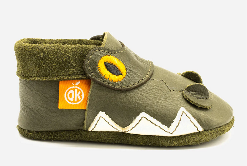 Chaussons enfant "Coco le Crocodile", Orangekinder