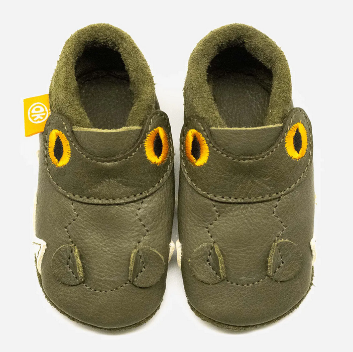 Chaussons enfant "Coco le Crocodile", Orangekinder