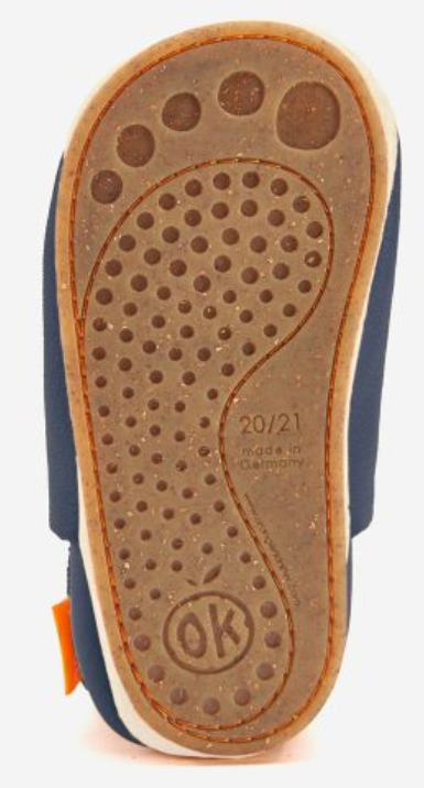 Chaussons en laine Amigo-Wolli « Trecker Herbert », Orangenkinder