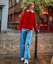 Pantalon "Santal" rayures bleues, Poudre Organic (copie)