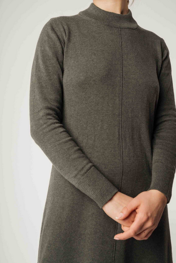 Robe basique en maille fine pour femme "HARLEEN", Mela