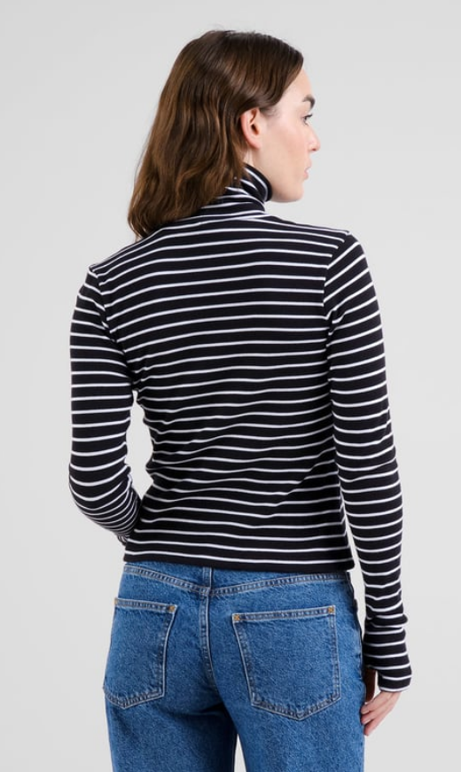 Col roulé côtelé Malma Stripe, Dedicated