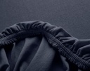 (Cotonea) Jersey-Spannbezug für Kindermatratzen, azurblau