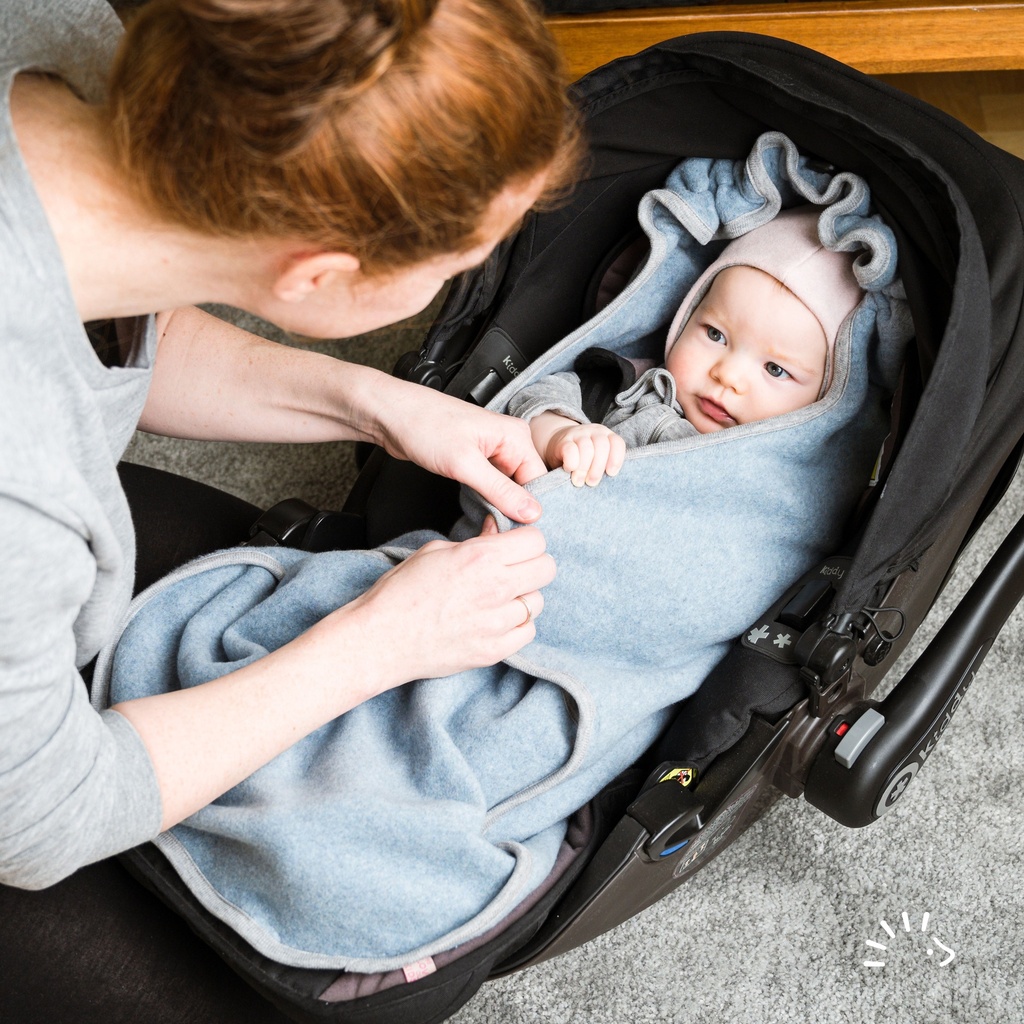 Fußsack für Autositz BaumwollfleeceFußsack für Autositz Baumwollfleece