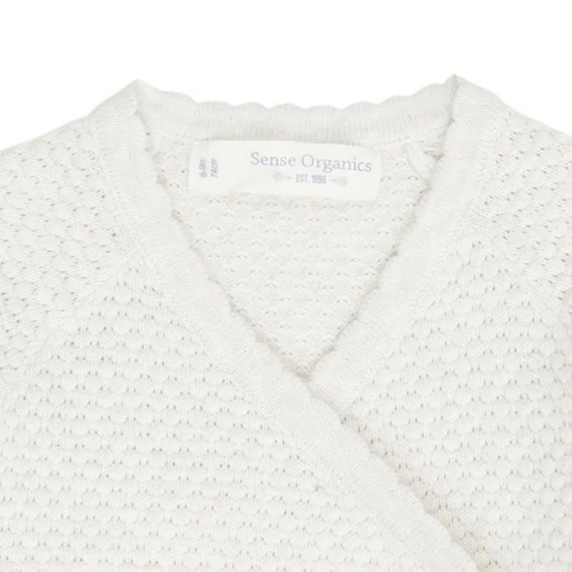 Knitted Baby Wrap Jacket PICASSO, Sense Organics