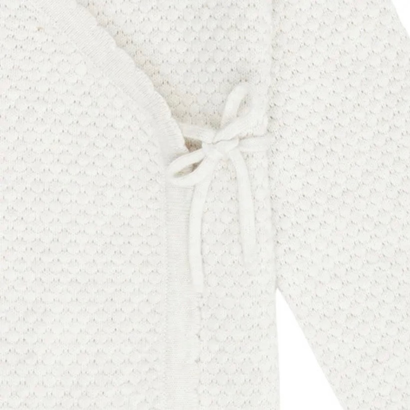 Knitted Baby Wrap Jacket PICASSO, Sense Organics