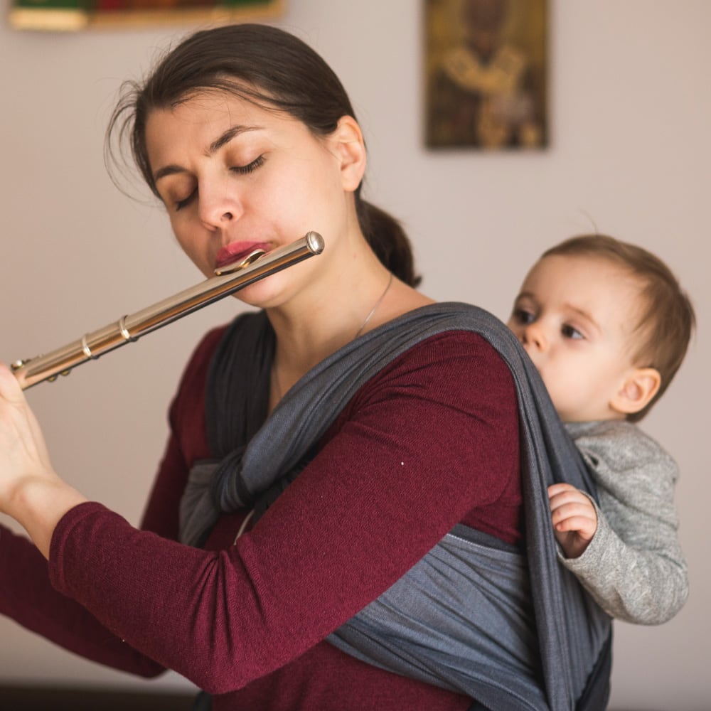 Baby Sling Doubleface Anthrazit, Didymos